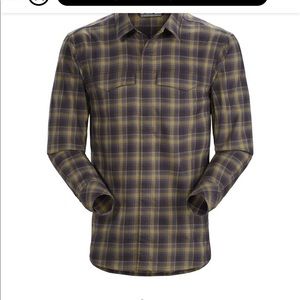 Arc'teryx Gryson Men’s Flannel in Radiant Darkness